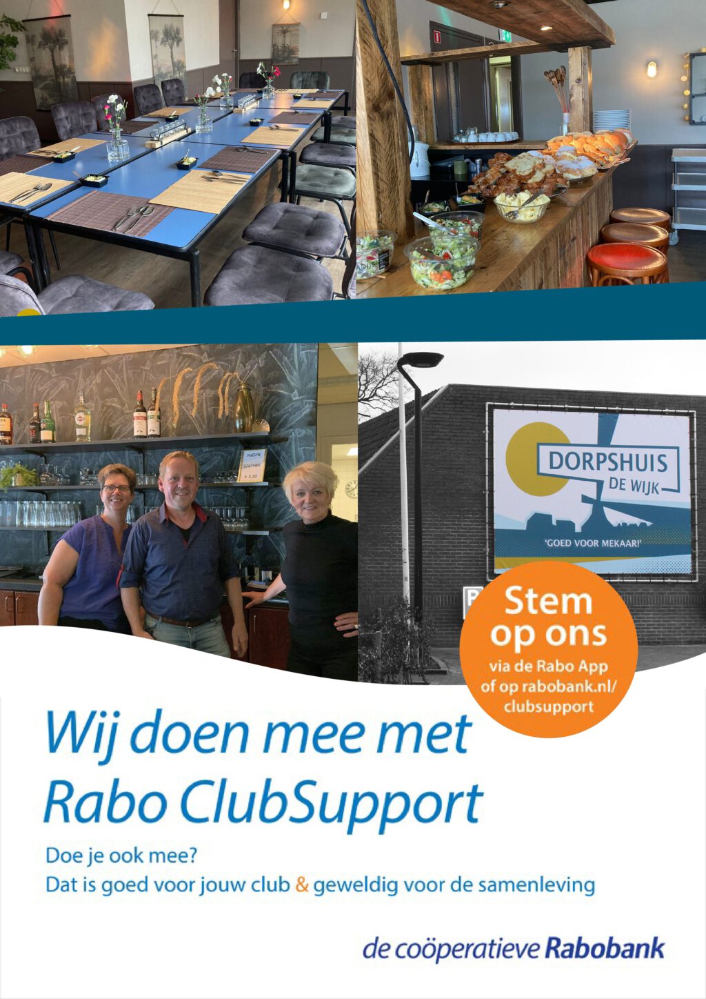 Rabo clubsupport, stem op ons